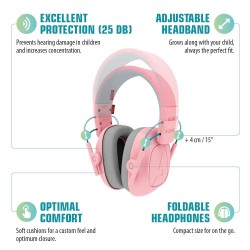 Alpine Muffy Ear Defenders for Kids Yellow